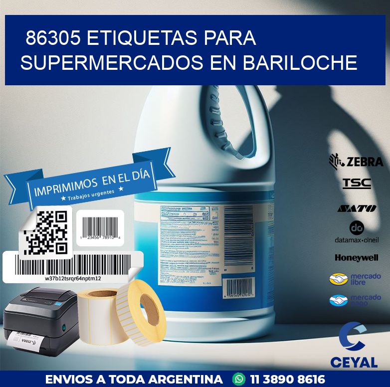 86305 ETIQUETAS PARA SUPERMERCADOS EN BARILOCHE