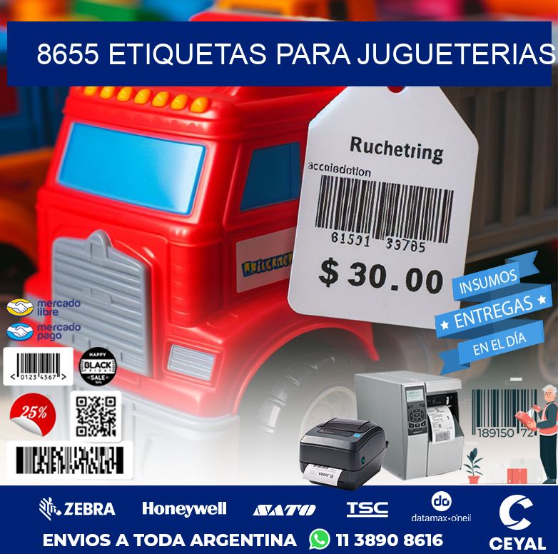 8655 ETIQUETAS PARA JUGUETERIAS