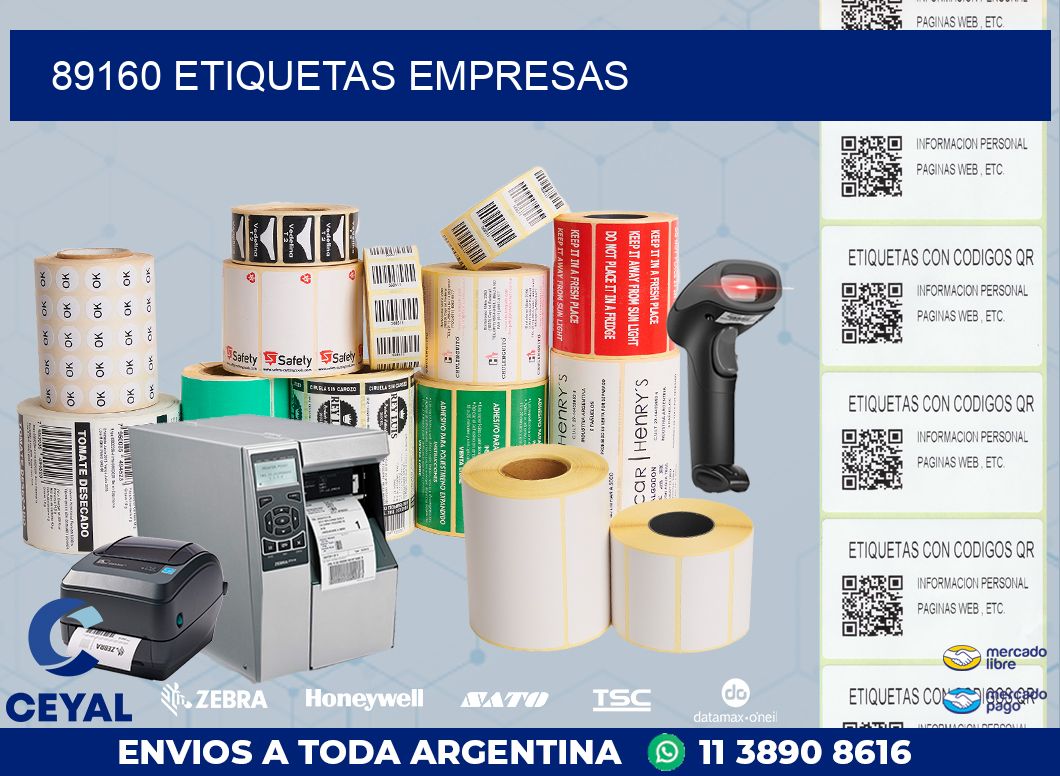 89160 ETIQUETAS EMPRESAS