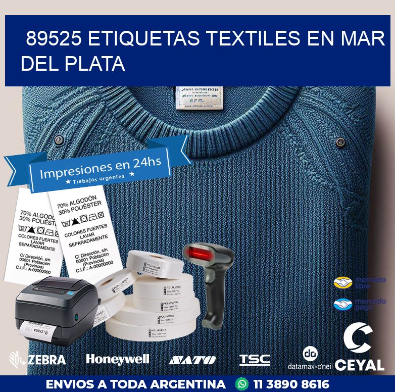 89525 ETIQUETAS TEXTILES EN MAR DEL PLATA
