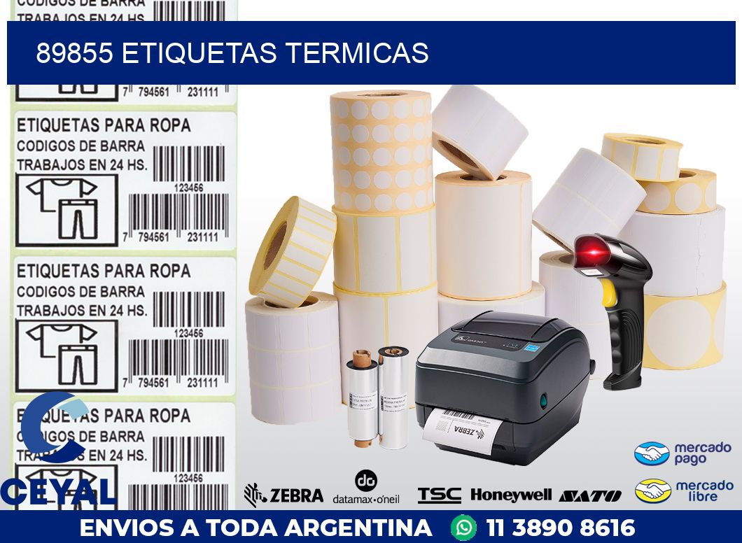 89855 ETIQUETAS TERMICAS