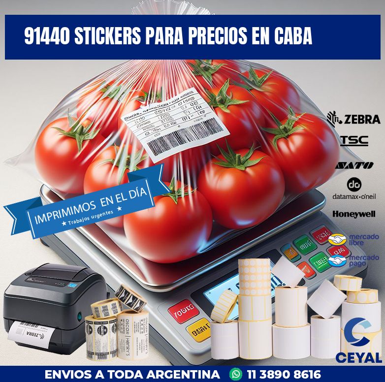 91440 STICKERS PARA PRECIOS EN CABA