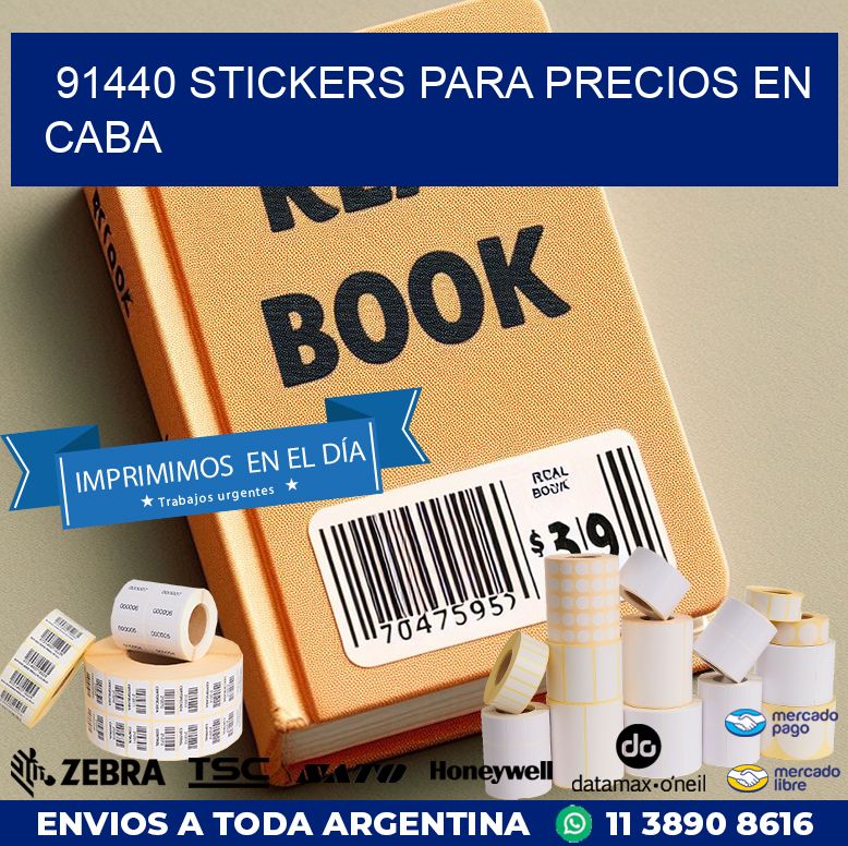 91440 STICKERS PARA PRECIOS EN CABA