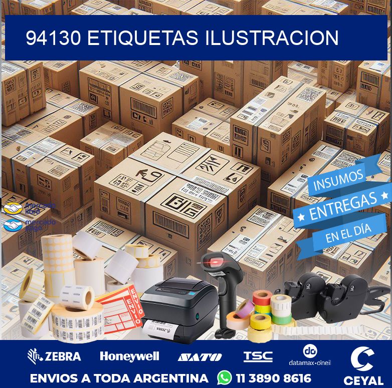 94130 ETIQUETAS ILUSTRACION
