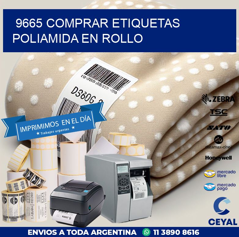 9665 COMPRAR ETIQUETAS POLIAMIDA EN ROLLO