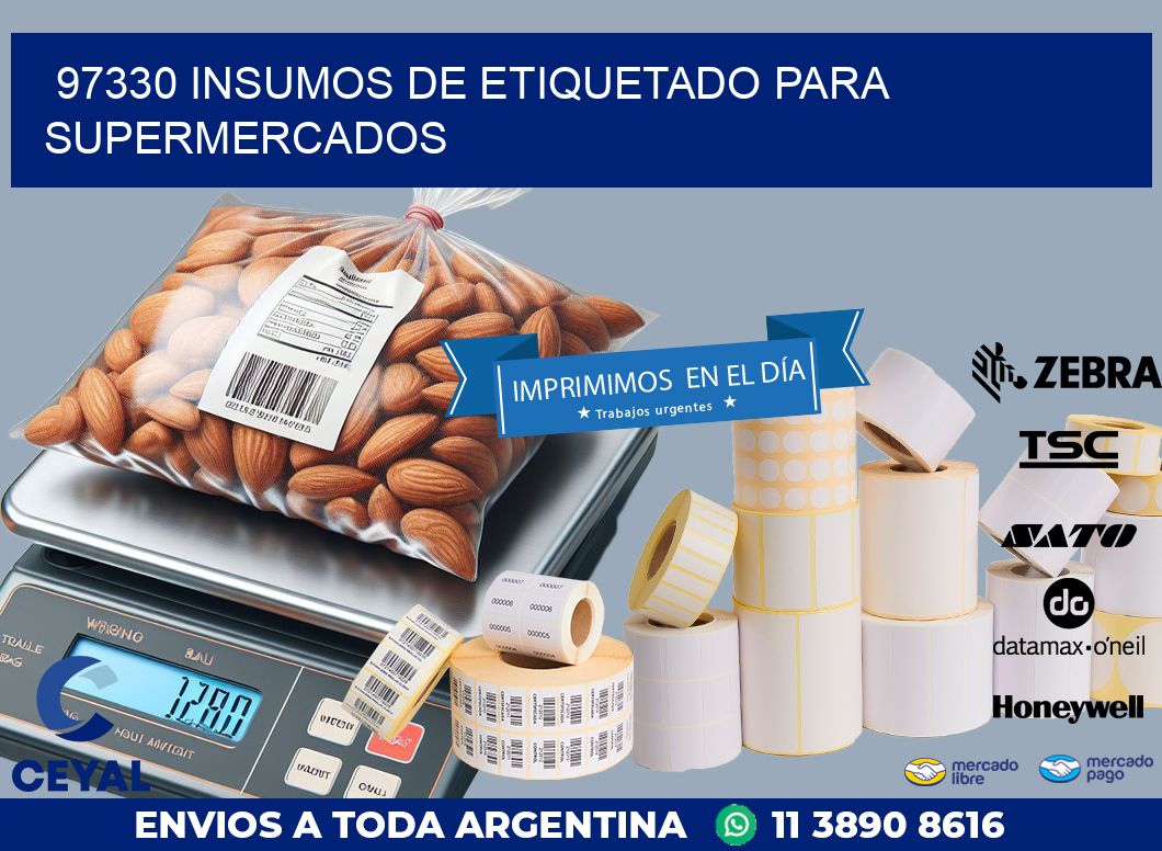 97330 INSUMOS DE ETIQUETADO PARA SUPERMERCADOS