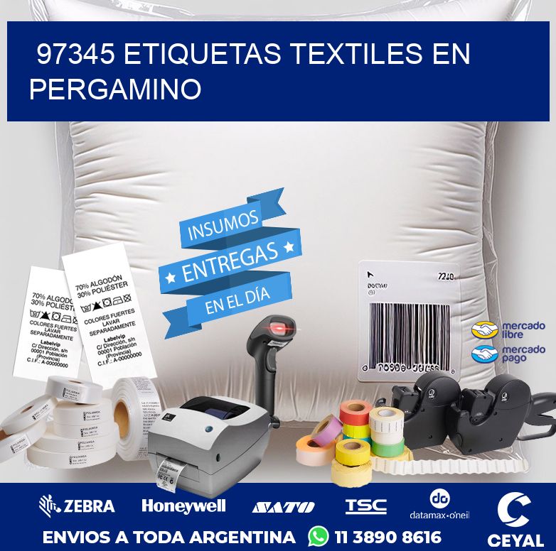 97345 ETIQUETAS TEXTILES EN PERGAMINO