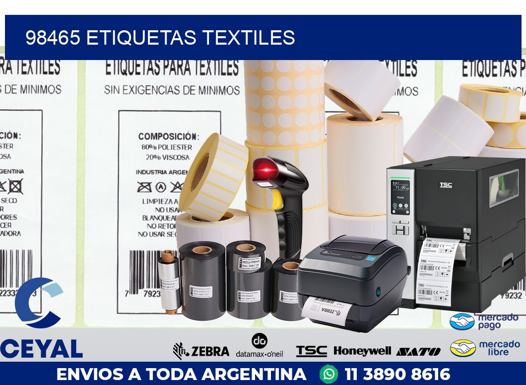 98465 ETIQUETAS TEXTILES