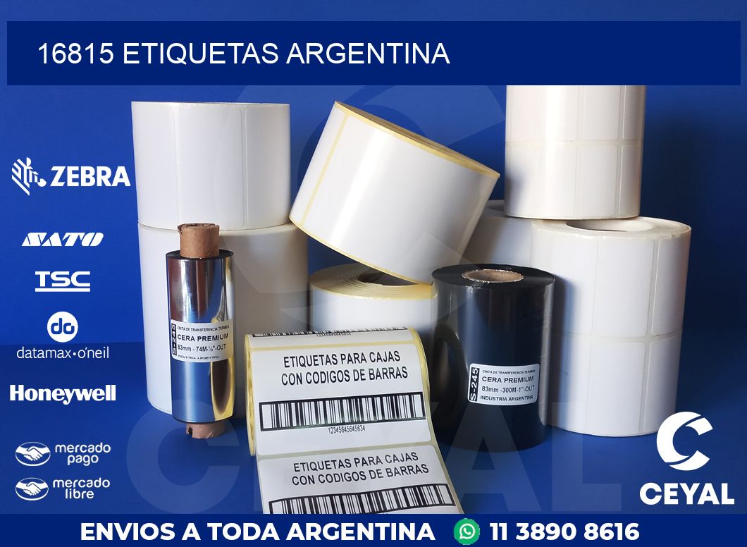 16815 ETIQUETAS ARGENTINA