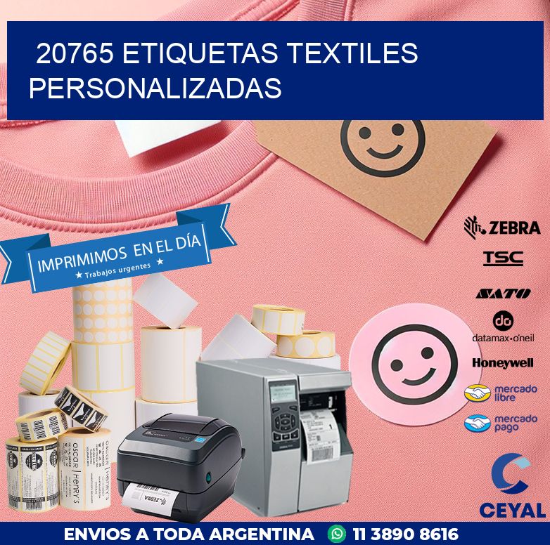 20765 ETIQUETAS TEXTILES PERSONALIZADAS