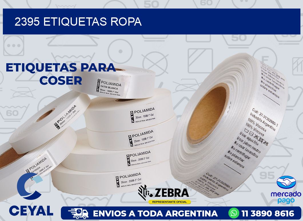 2395 ETIQUETAS ROPA