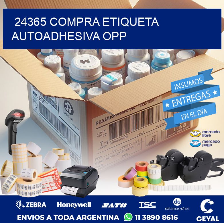 24365 COMPRA ETIQUETA AUTOADHESIVA OPP
