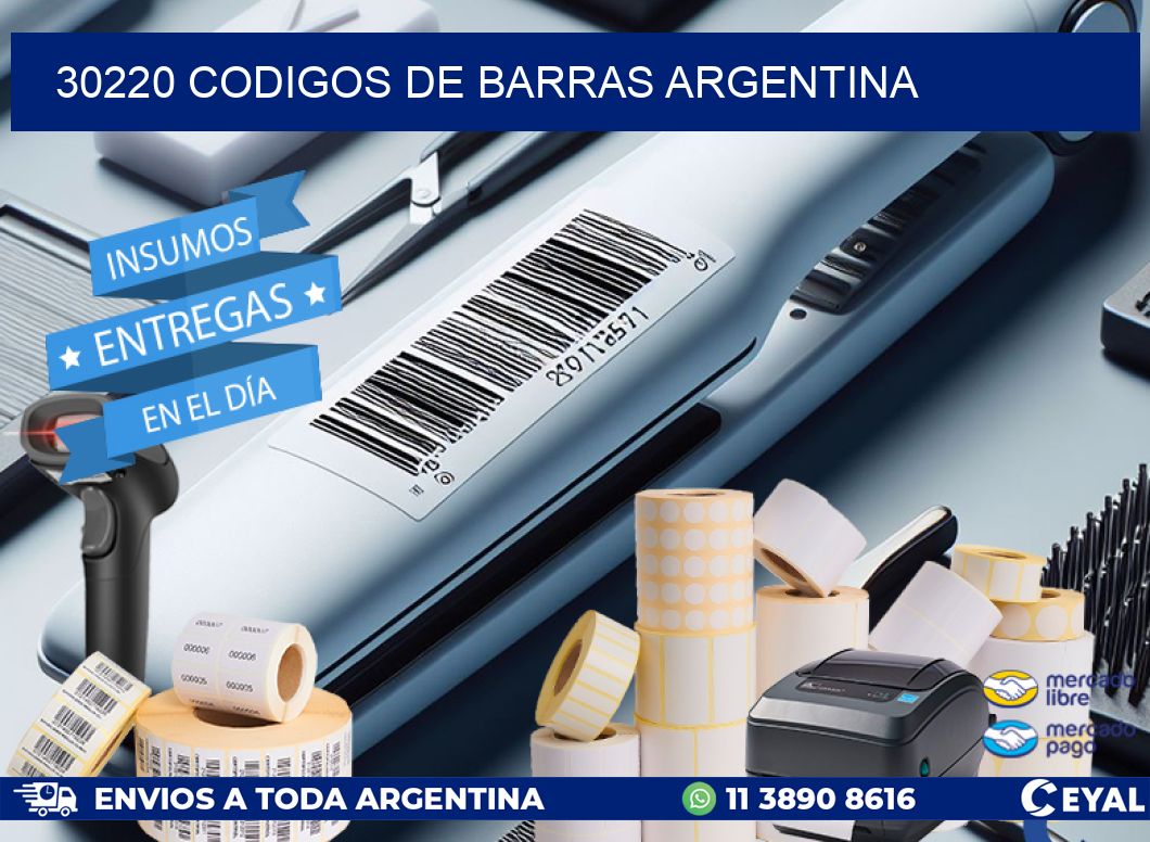 30220 CODIGOS DE BARRAS ARGENTINA