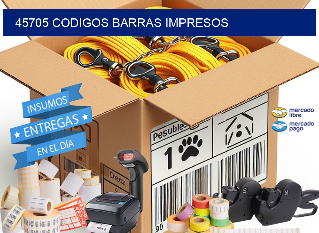 45705 CODIGOS BARRAS IMPRESOS