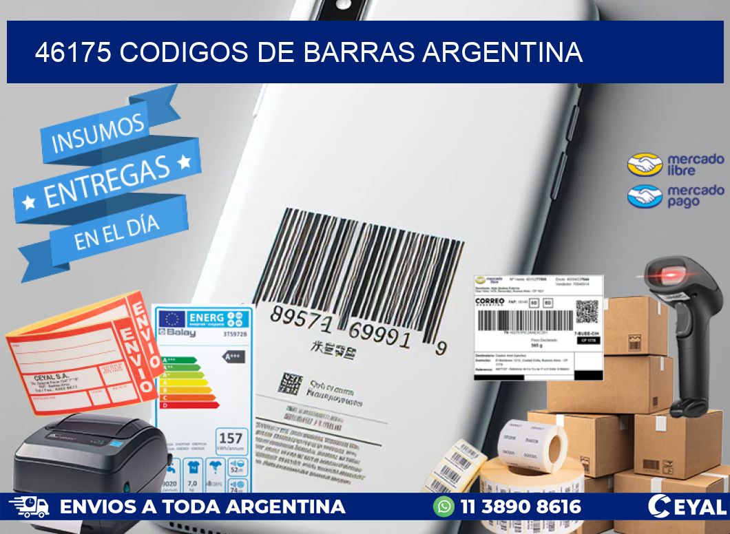 46175 CODIGOS DE BARRAS ARGENTINA
