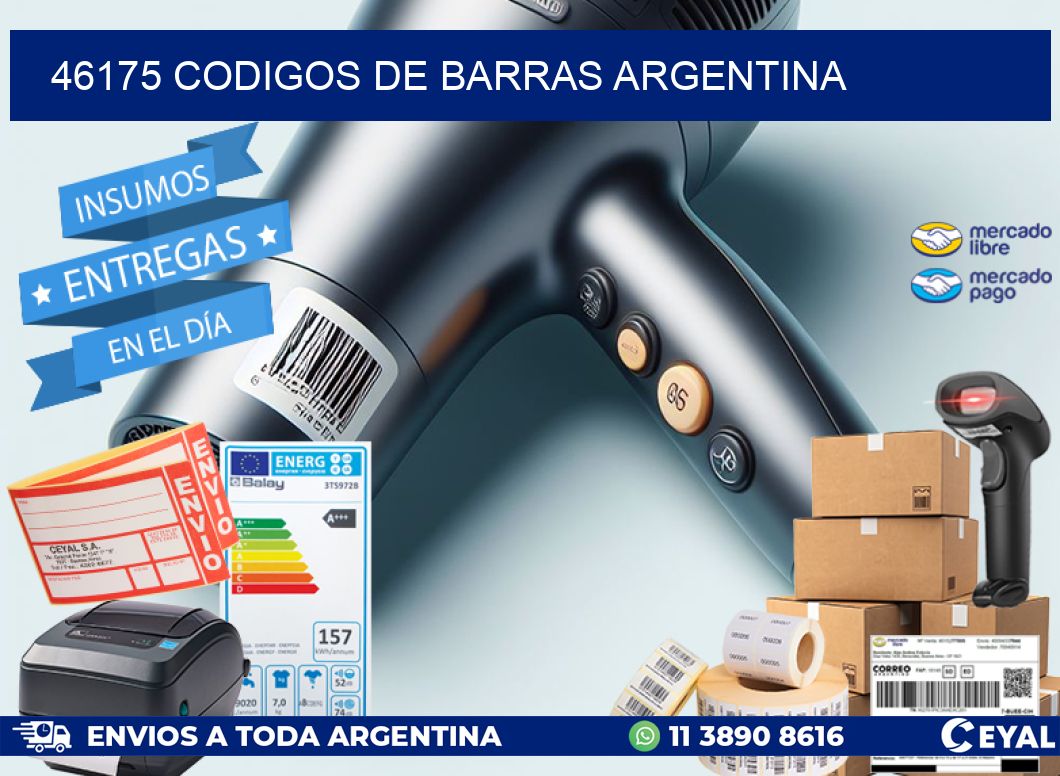 46175 CODIGOS DE BARRAS ARGENTINA
