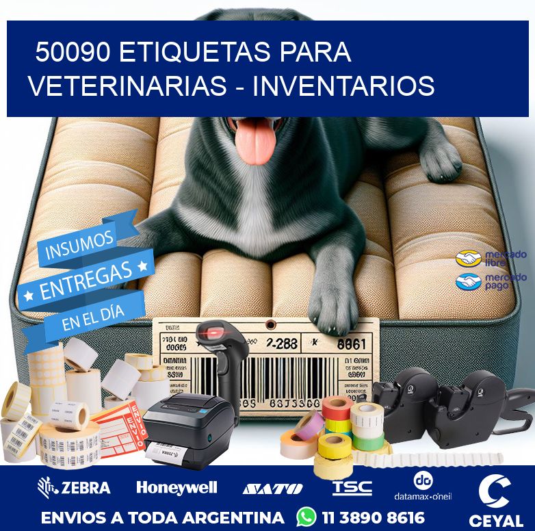 50090 ETIQUETAS PARA VETERINARIAS - INVENTARIOS