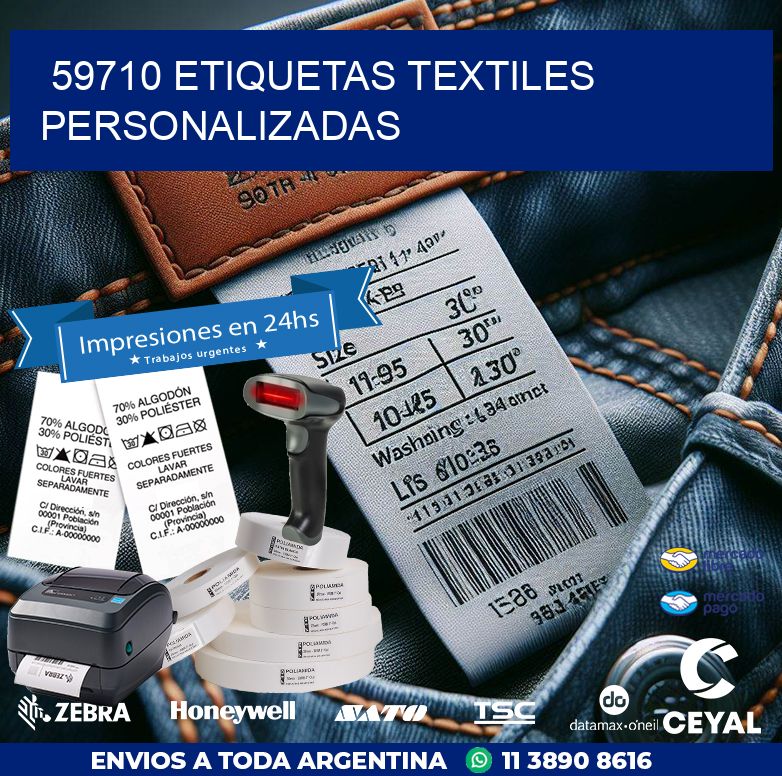 59710 ETIQUETAS TEXTILES PERSONALIZADAS