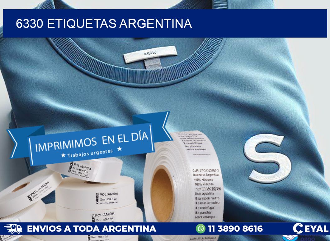 6330 ETIQUETAS ARGENTINA