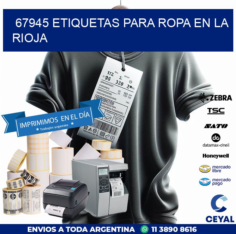 67945 ETIQUETAS PARA ROPA EN LA RIOJA