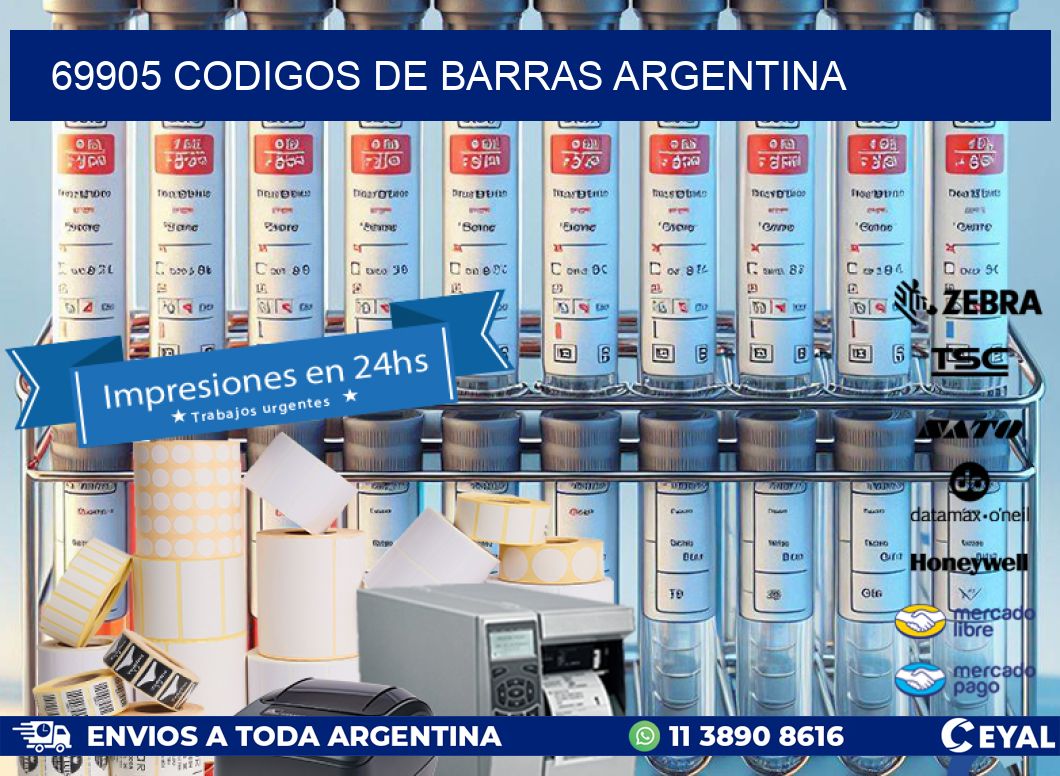 69905 CODIGOS DE BARRAS ARGENTINA