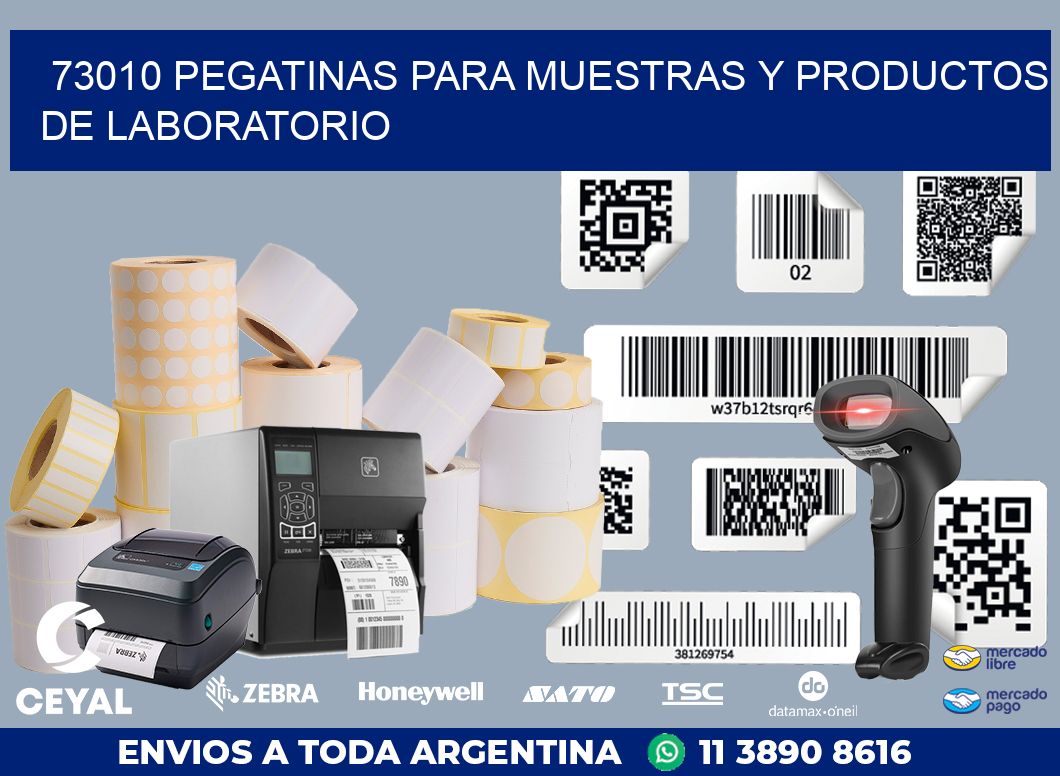 73010 PEGATINAS PARA MUESTRAS Y PRODUCTOS DE LABORATORIO