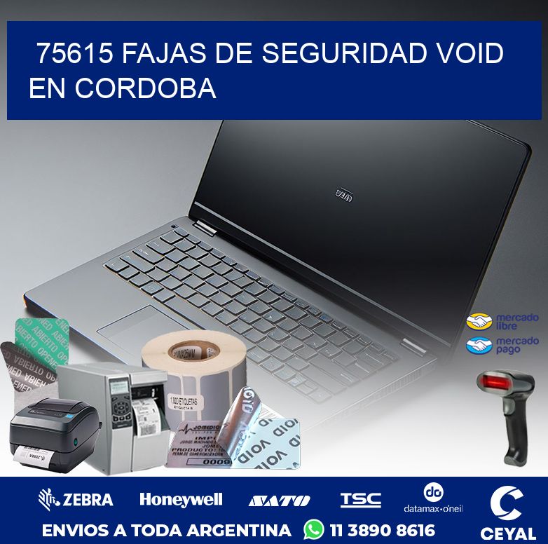 75615 FAJAS DE SEGURIDAD VOID EN CORDOBA