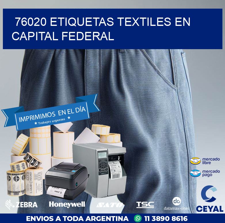 76020 ETIQUETAS TEXTILES EN CAPITAL FEDERAL