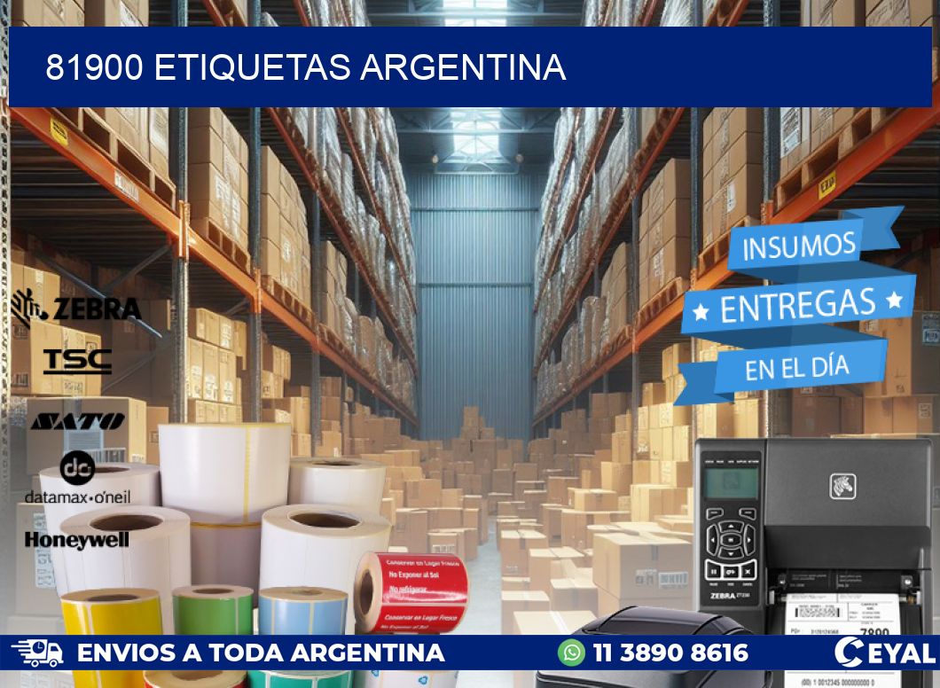 81900 ETIQUETAS ARGENTINA