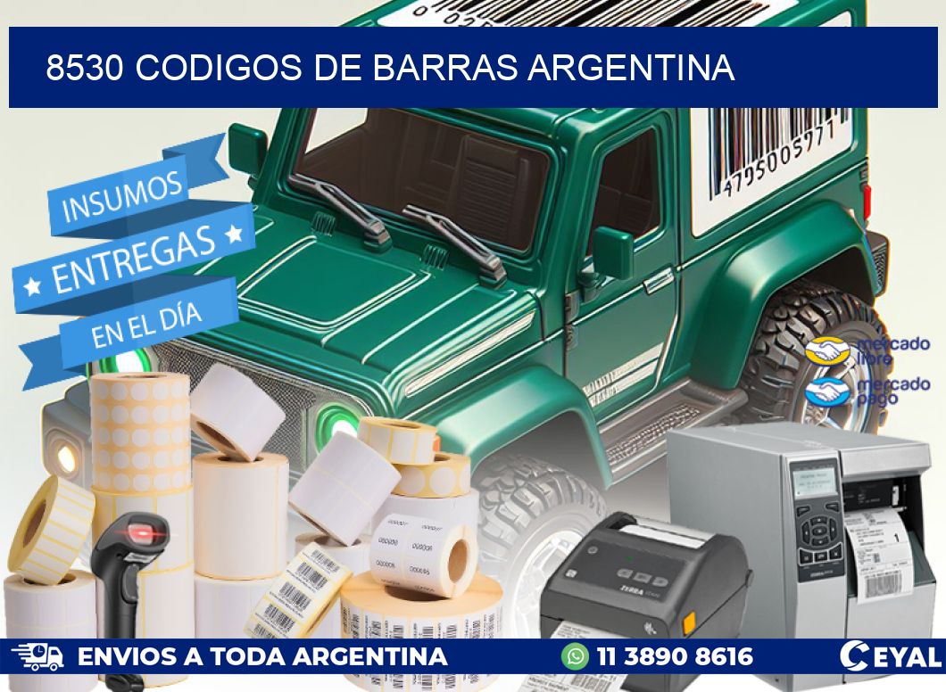 8530 CODIGOS DE BARRAS ARGENTINA
