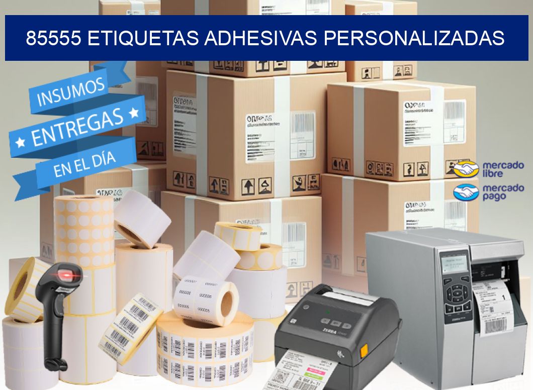 85555 etiquetas adhesivas personalizadas