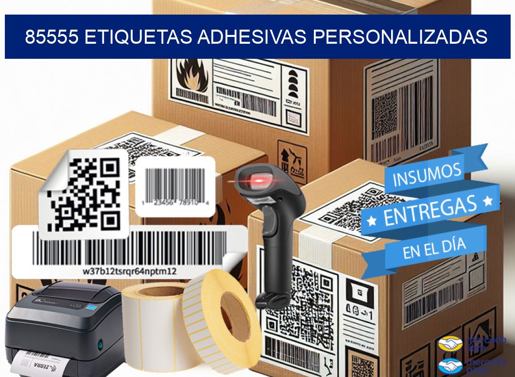 85555 etiquetas adhesivas personalizadas
