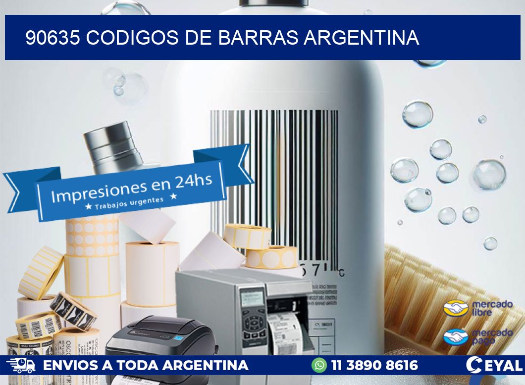 90635 CODIGOS DE BARRAS ARGENTINA