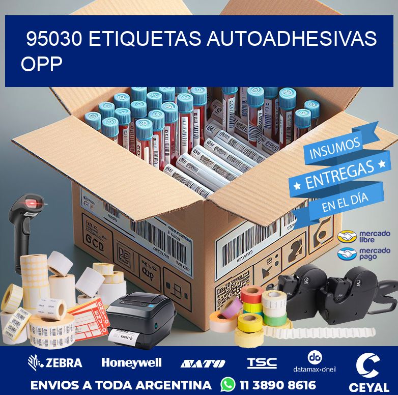 95030 ETIQUETAS AUTOADHESIVAS OPP