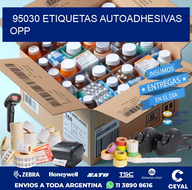95030 ETIQUETAS AUTOADHESIVAS OPP