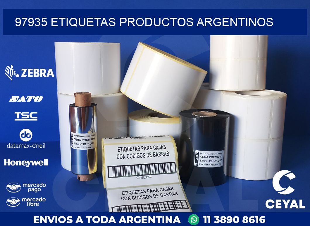 97935 Etiquetas productos argentinos