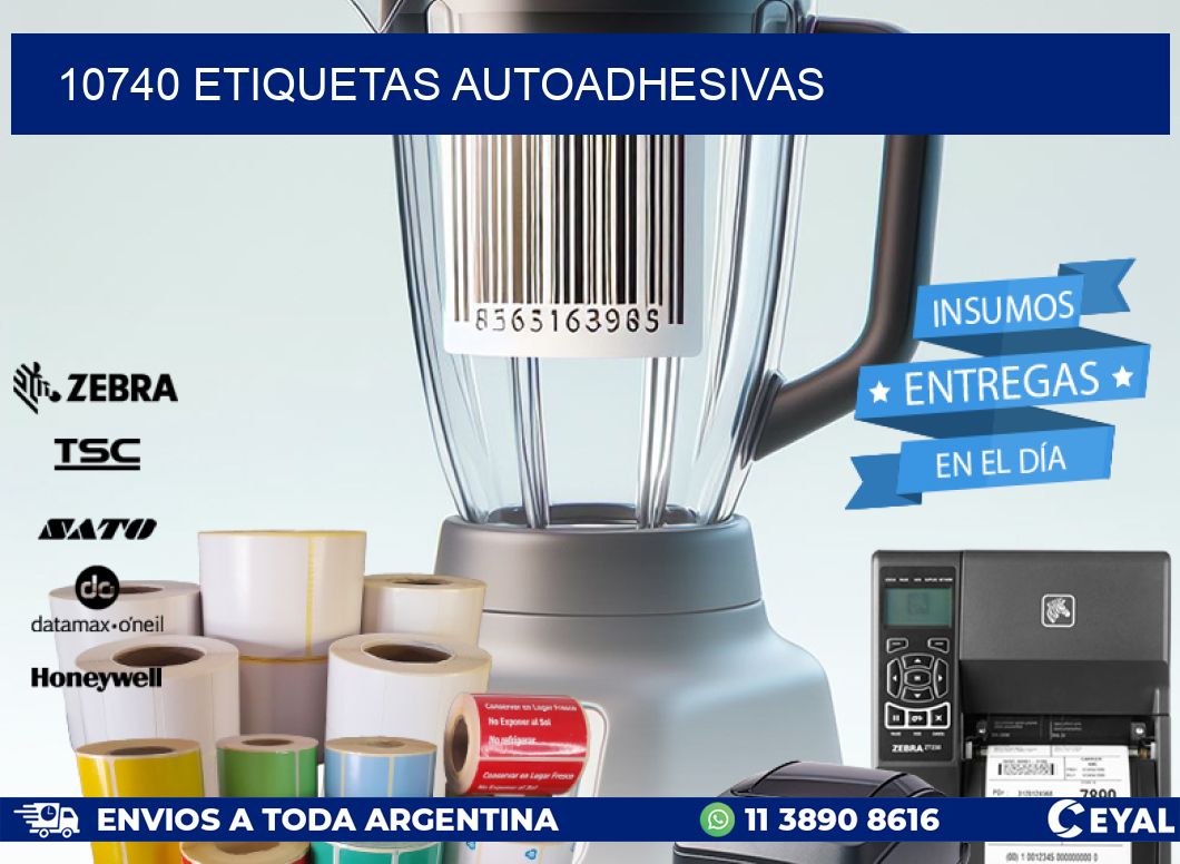 10740 ETIQUETAS AUTOADHESIVAS