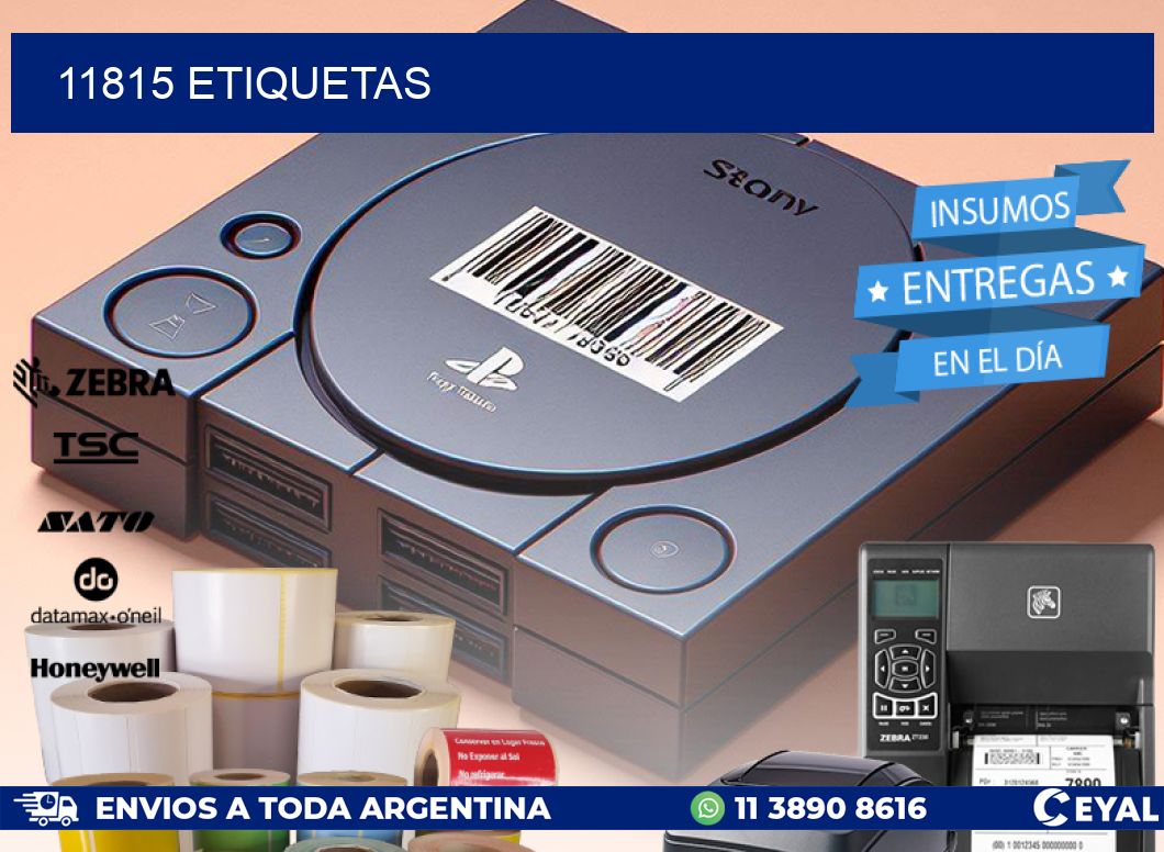 11815 ETIQUETAS