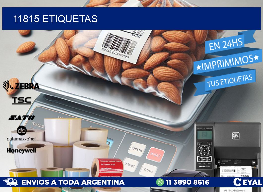 11815 ETIQUETAS
