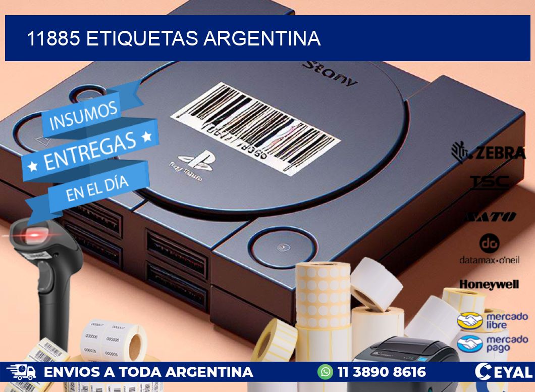11885 ETIQUETAS ARGENTINA