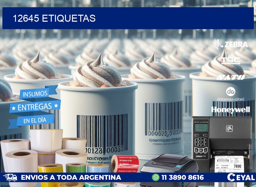 12645 ETIQUETAS