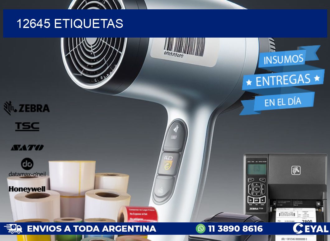 12645 ETIQUETAS
