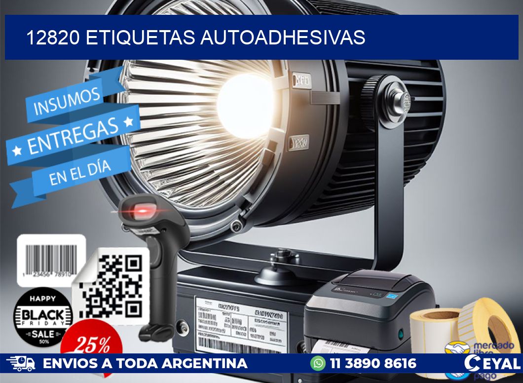 12820 ETIQUETAS AUTOADHESIVAS