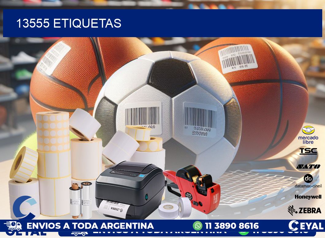 13555 ETIQUETAS