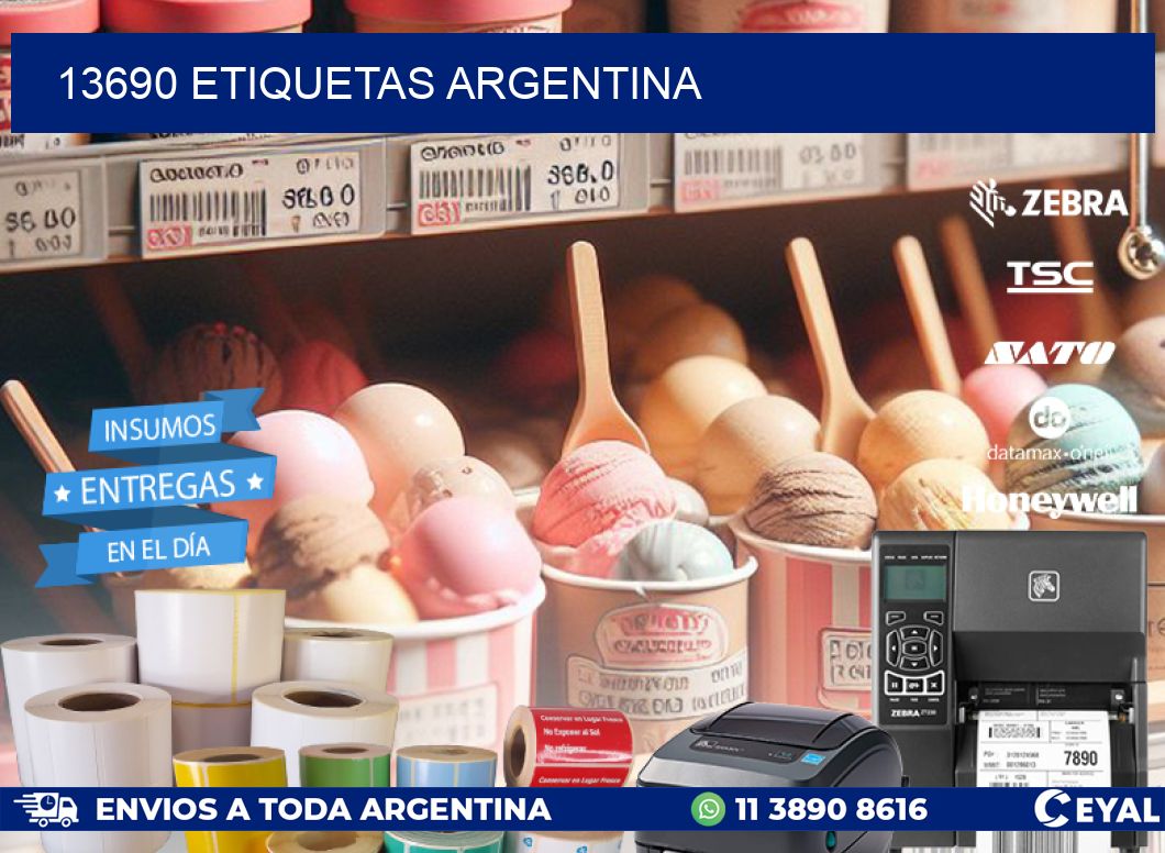 13690 ETIQUETAS ARGENTINA