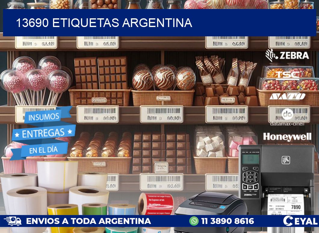 13690 ETIQUETAS ARGENTINA
