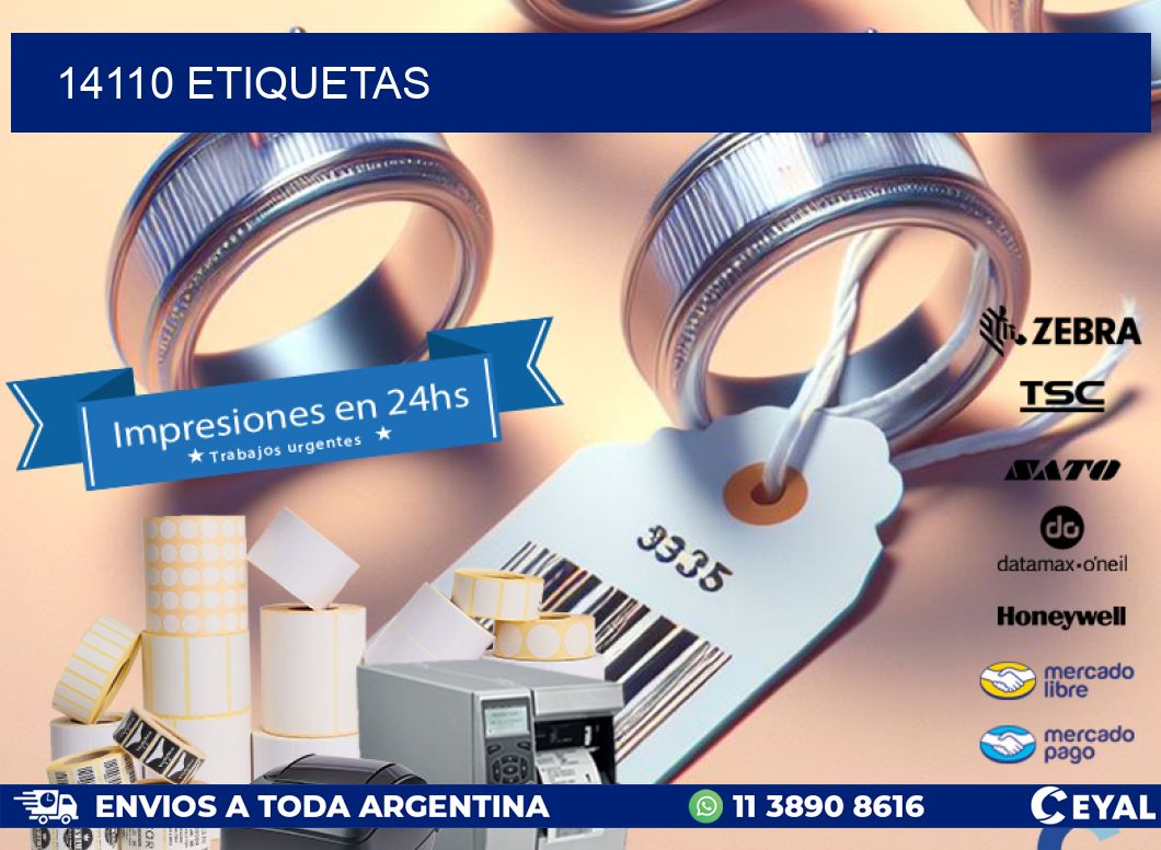 14110 ETIQUETAS
