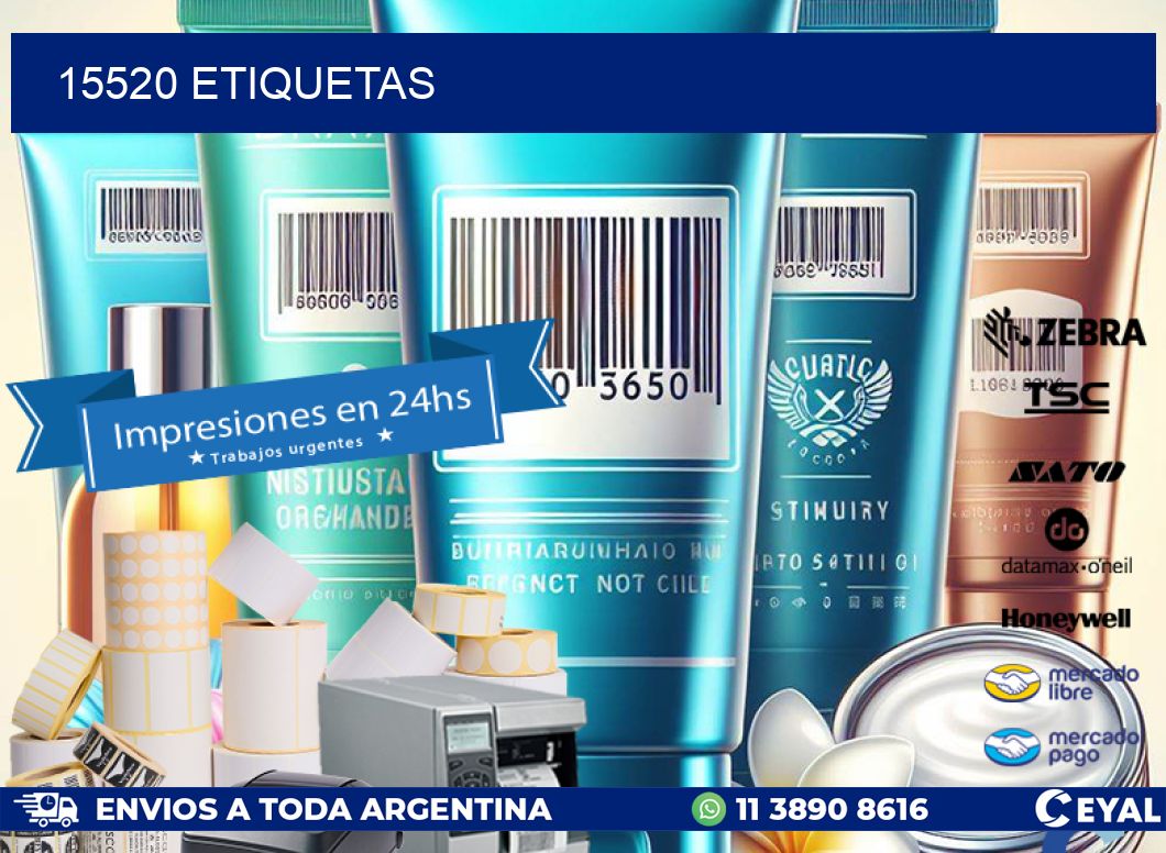 15520 ETIQUETAS