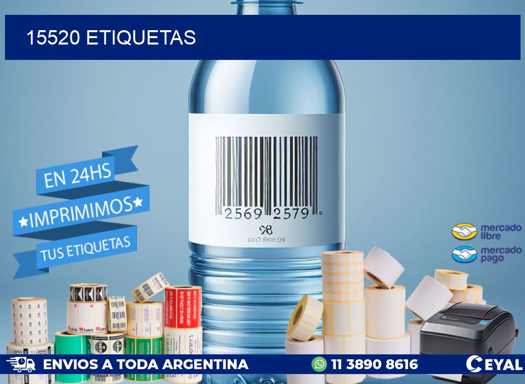 15520 ETIQUETAS