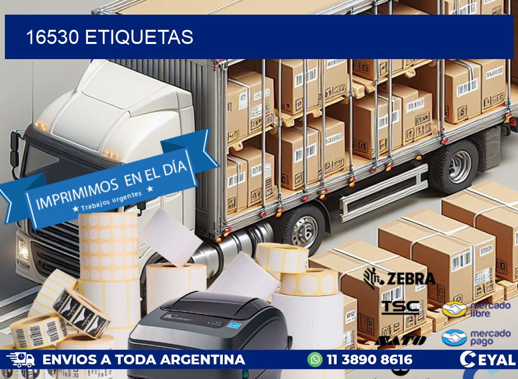 16530 ETIQUETAS